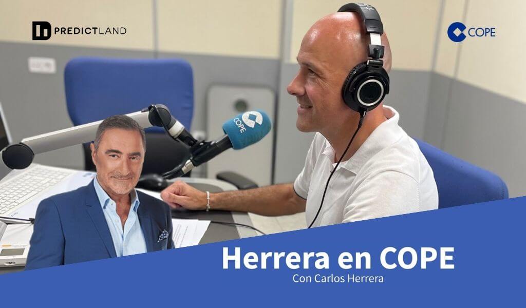 Andrés Visús en COPE con Carlos Herrera hablando de los deepfakes e IA