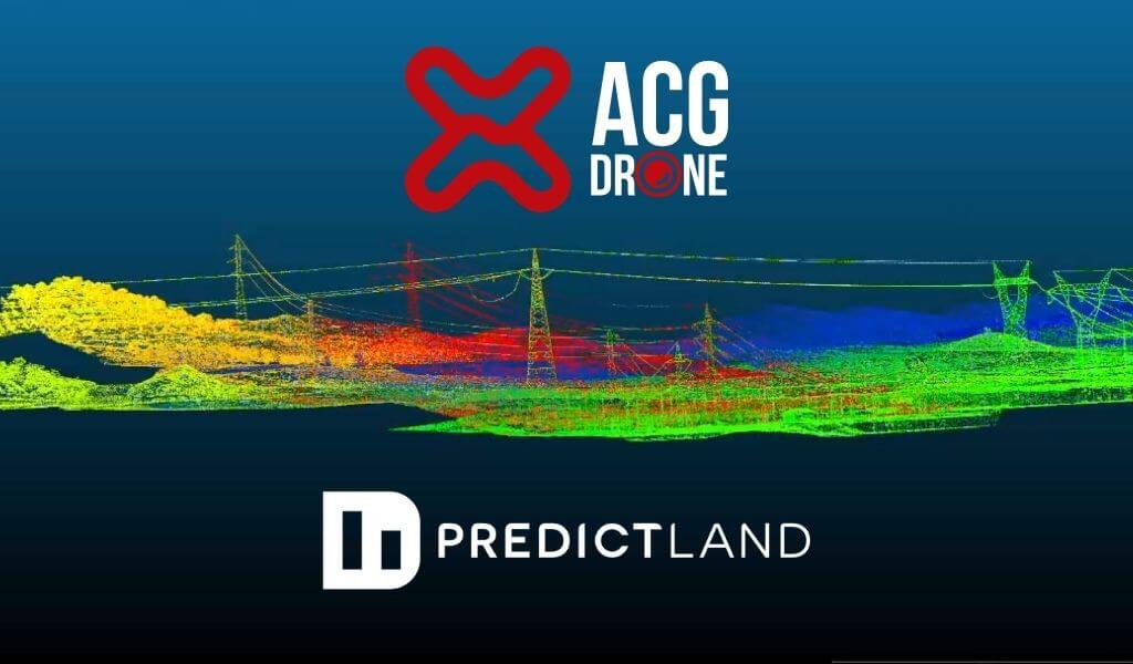 ACG Drone y PredictLand AI colaboran para la detección de detección de fallos en infraestructuras