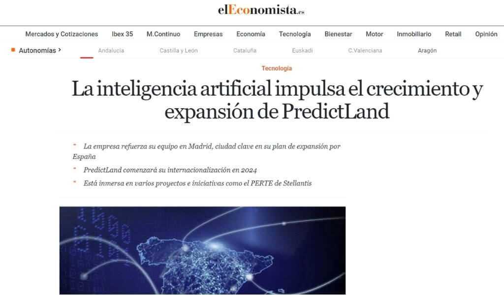 Madrid, Barcelona y Bilbao, próximos objetivos comerciales de Predictland