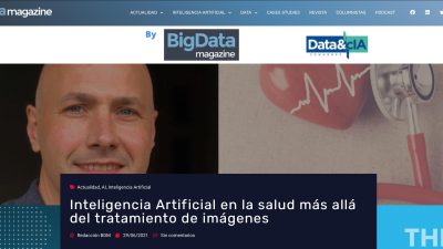 Inteligencia Artificial en la salud más allá del tratamiento de imágenes